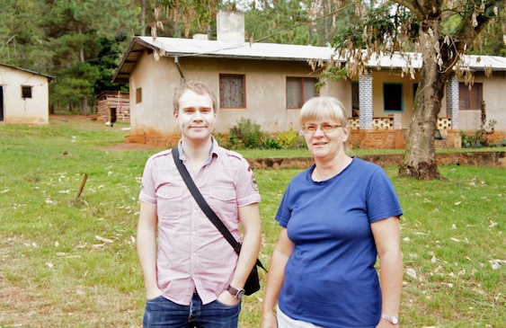 Johan och Maria i Tanzania 2012