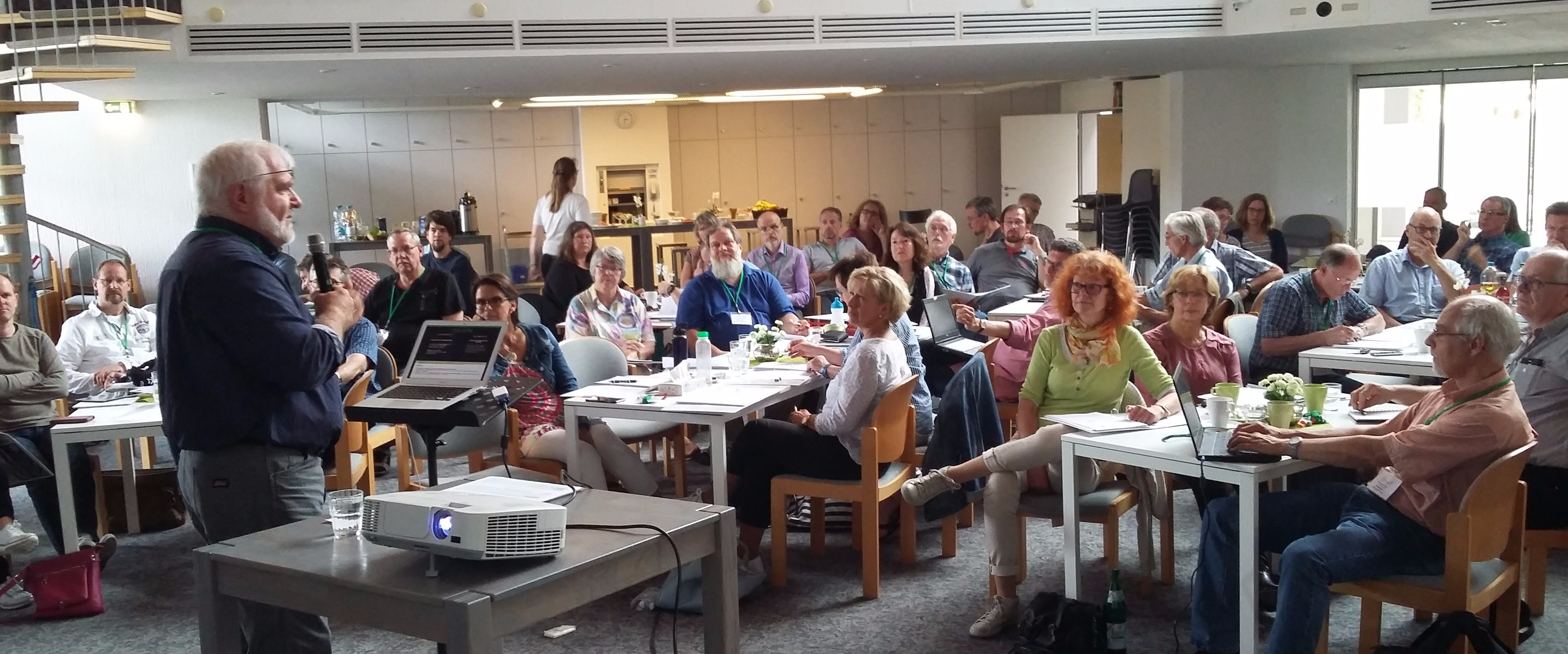 Steve som undervisar en CBI kurs